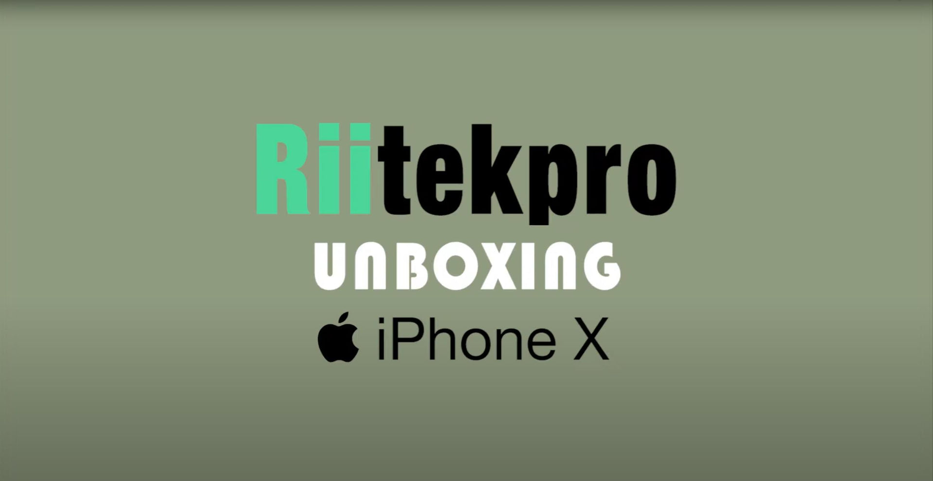 Charger la vidéo : Riitekpro iPhone Unboxing